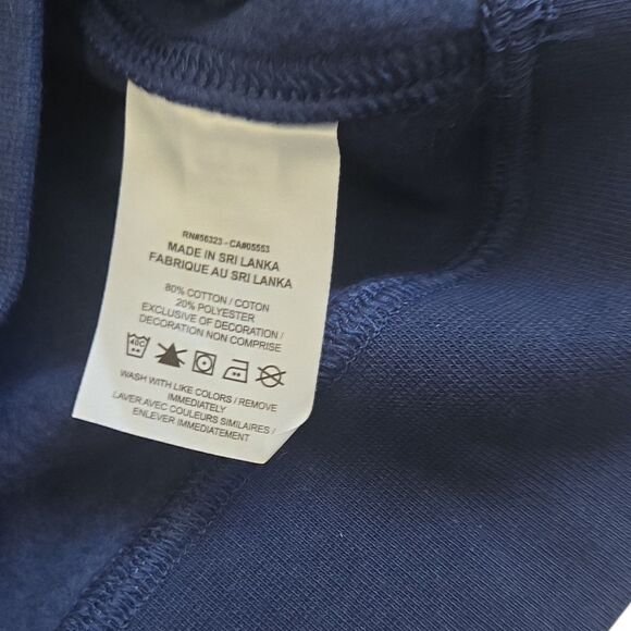 Nike Men's Club Fleece Crewneck Sweatshirt Navy Blue BV2662-410 Size Small NWT - Picture 9 of 12